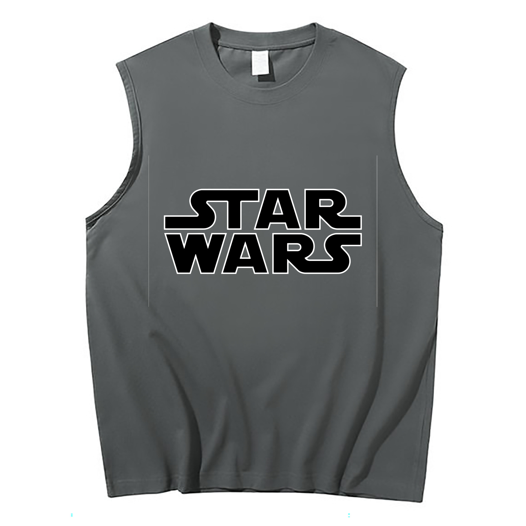 （画像用） スター・ウォーズ Star Wars コットン100％タンクトップ（フロントプリント）